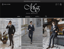 Tablet Screenshot of msshoedesigns.com